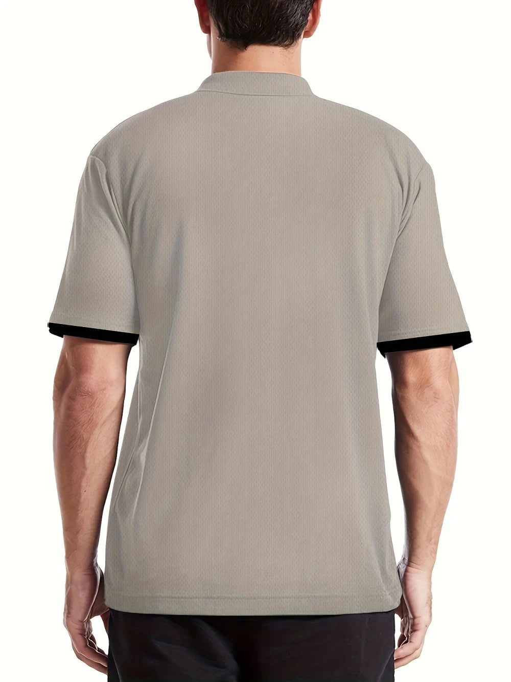 Mens Digital Print Golf Polo