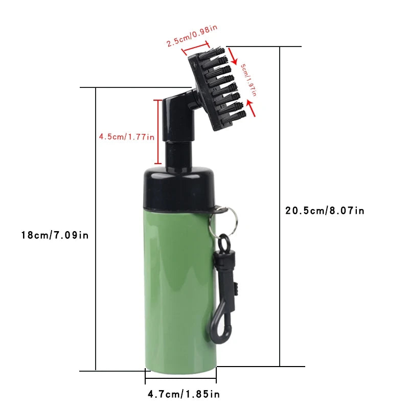 Portable Golf Club Groove Brush