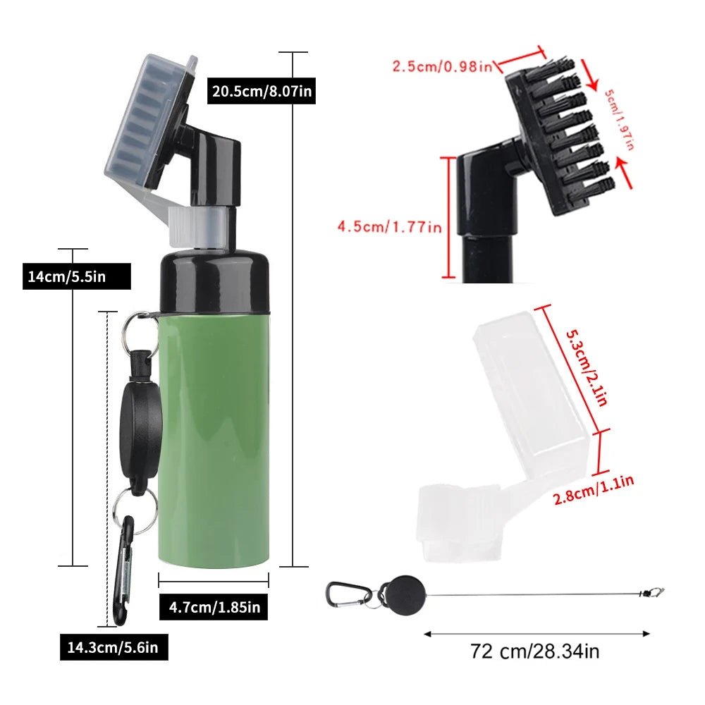 Portable Golf Club Groove Brush