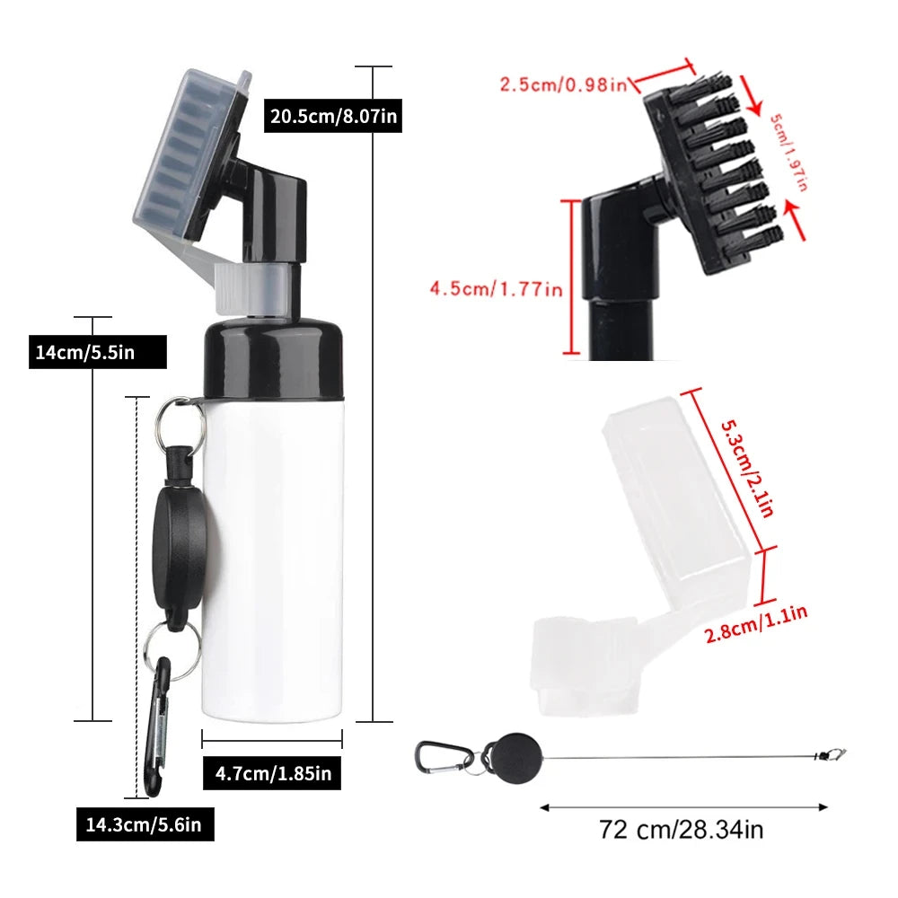 Portable Golf Club Groove Brush