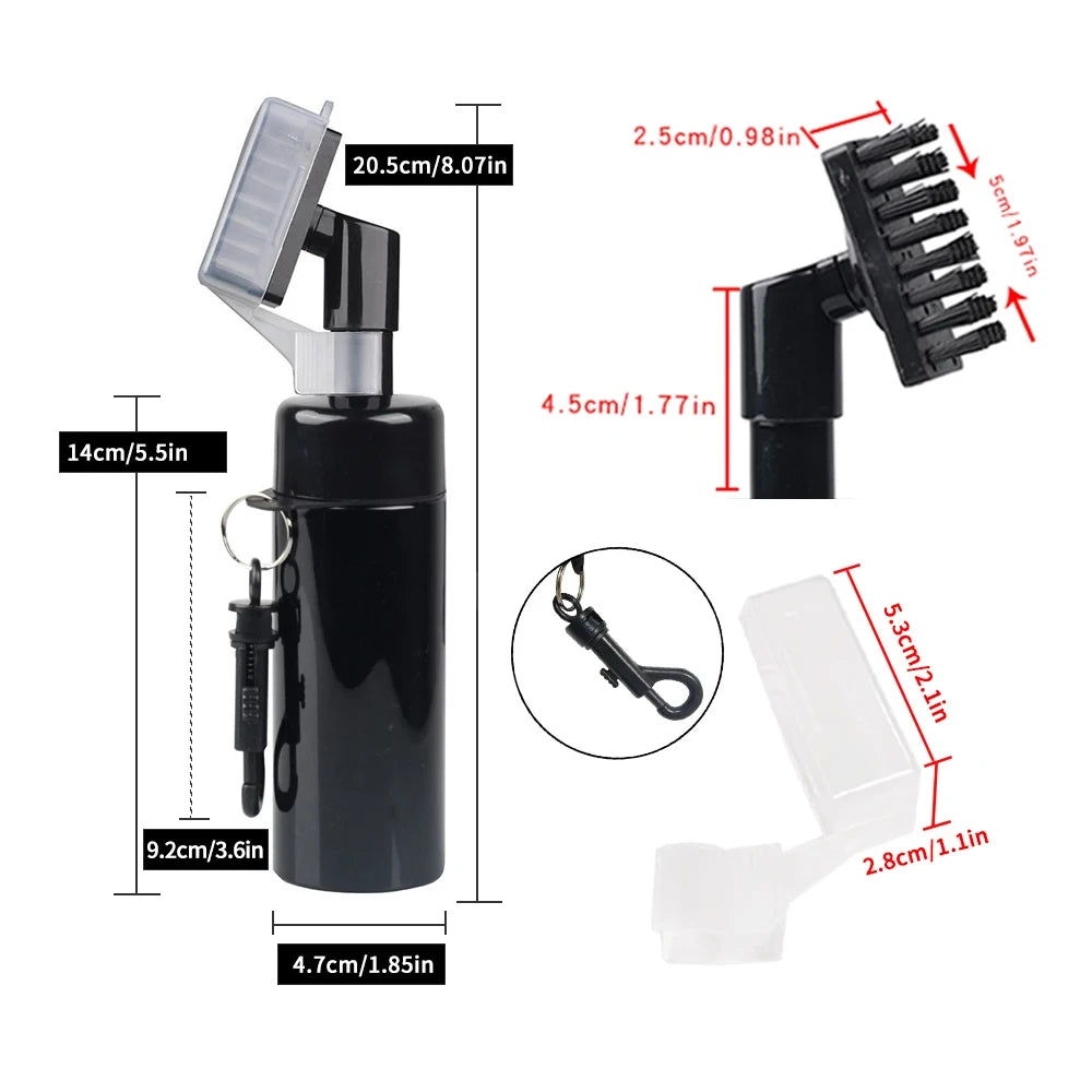 Portable Golf Club Groove Brush